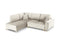 Micadoni Velvet Left Corner Sofa With Bed Function And Box