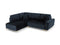 Micadoni Velvet Left Corner Sofa With Bed Function And Box