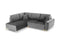 Micadoni Velvet Left Corner Sofa With Bed Function And Box