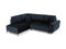 Micadoni Velvet Left Corner Sofa With Bed Function And Box