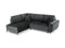 Micadoni Velvet Left Corner Sofa With Bed Function And Box