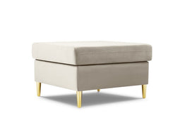 Micadoni Velvet Pouf "Moghan" 1 Seat