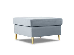 Micadoni Velvet Pouf "Moghan" 1 Seat