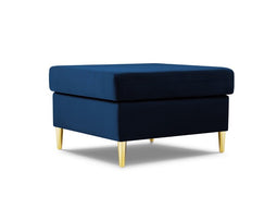 Micadoni Velvet Pouf "Moghan" 1 Seat
