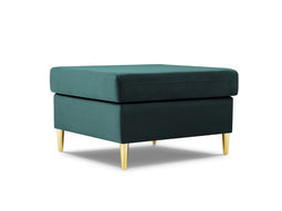Micadoni Velvet Pouf "Moghan" 1 Seat