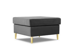 Micadoni Velvet Pouf "Moghan" 1 Seat