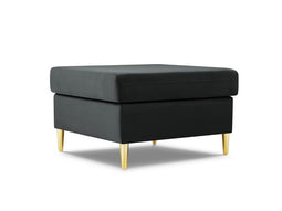 Micadoni Velvet Pouf "Moghan" 1 Seat