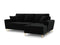 Micadoni Velvet Right Corner Sofa With Bed Function And Box