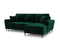 Micadoni Velvet Right Corner Sofa With Bed Function And Box