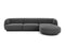 Micadoni Velvet Right Corner Sofa