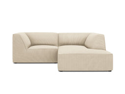Micadoni Modular Right Corner Sofa "Ruby" 3 Seats