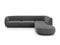 Micadoni Velvet Right Corner Sofa