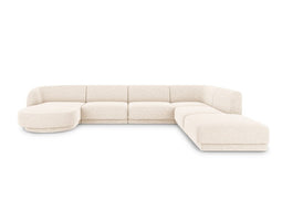 Micadoni Panoramic Right Corner Sofa "Miley" 6 Seats