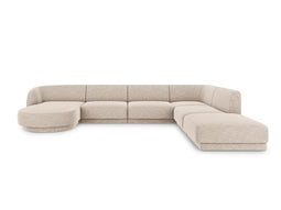 Micadoni Panoramic Right Corner Sofa "Miley" 6 Seats