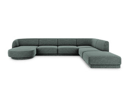 Micadoni Panoramic Right Corner Sofa "Miley" 6 Seats