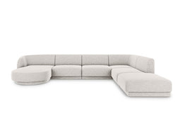 Micadoni Panoramic Right Corner Sofa "Miley" 6 Seats