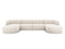 Micadoni Velvet Panoramic Sofa