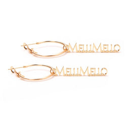 Melli Mello Earring Gold colored coating