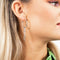 Melli Mello Earring Silver colored coating