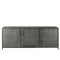 Roxxz Design Metal Sideboard - Rough Industrial - 3 doors - 180x40x70 cm