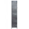 Roxxz Design Metal cabinet - 1 door with glass - Rough Industrial - 50x40x200 cm