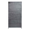 Roxxz Design Metal cabinet - 2 doors with glass - Rough Industrial - 100x40x200 cm