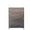 Roxxz Design Metal cabinet - 2 doors with glass - Rough Industrial - 80x40x120 cm