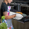 Melli Mello Double Oven Glove Nora Dots white-black dot