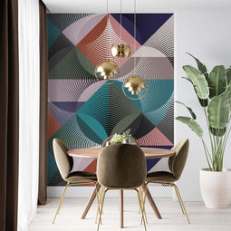 Melli Mello Perfect Illusion Wall Mural Pink