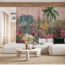 Melli Mello Piece of Paradise Wall Mural Pink