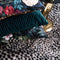Melli Mello Ribbed Cushion Petrol