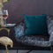 Melli Mello Ribbed Cushion Petrol