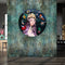 Melli Mello Inside a Fantasy Wallcircle Blue