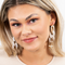 Melli Mello Shackle star Earring Gold colored coating