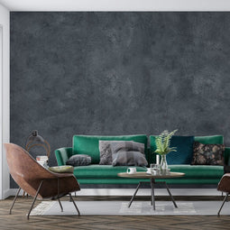 Melli Mello Solid Story Wall Mural Dark Grey