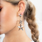 Melli Mello To the stars Earring Silver colored coating