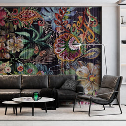 Melli Mello True Colors Photo Wallpaper Black/Colourful