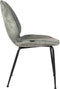Liviza Velvet Chair Vistar - grey