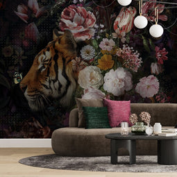 Melli Mello Wild Beauty Photo Wallpaper Black