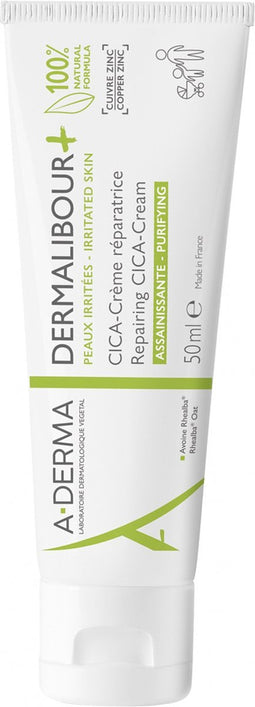 A-Derma Dermalibour+ Cica Crème Réparatrice 50ml