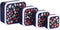 A Little Lovely Company Back to school set - Drinkfles / 4 Snackdozen / Lunchbox - Aardbeien