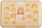 A Little Lovely Company Back to school set - Drinkfles/4 Snackdozen/Lunchbox - Glitter / Regenboog