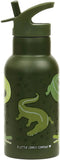 A Little Lovely Company Back to school set - Drinkfles RVS/4 Snackdozen/Bentobox - Krokodillen