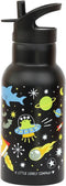 A Little Lovely Company Back to school set - Drinkfles RVS/Snackdozen/Bentobox - Galaxy
