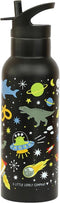 A Little Lovely Company Back to school set - Drinkfles XL RVS/Bentobox - Galaxy