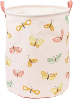 A Little Lovely Company Opbergmand/Speelgoedmand kinderkamer - Vlinders