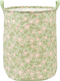 A Little Lovely Company Opbergmand/Speelgoedmand kinderkamer - Bloesems Salie