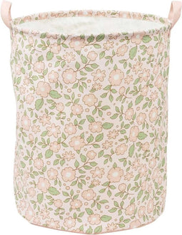 A Little Lovely Company Opbergmand/Speelgoedmand kinderkamer - Bloesems Roze
