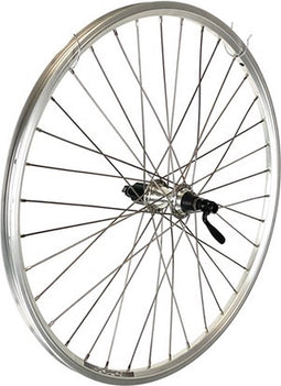 A-wiel 26x1.75 zilver 8/9v cassette skorpion