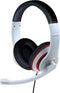 Gembird MHS-03-WTRD - Over-Ear Headset met Microfoon - Comfortabele oorkussens - Rood/Wit